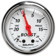 AutoMeter Arctic White Series Boost/Vacuum Gauge (AU1372) AU1372