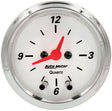 AutoMeter Arctic White Series Clock (AU1385) AU1385