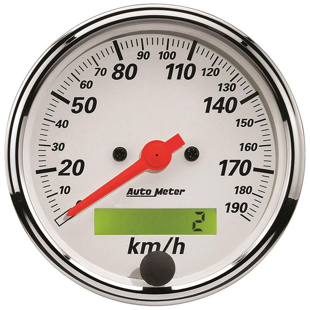 AutoMeter Arctic White Speedometer (AU1388-M) AU1388-M