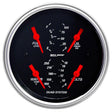 AutoMeter Designer Black Series Quad Gauge (AU1412) AU1412