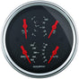 AutoMeter Designer Black Series 3-3/8" Quad Gauge (AU1414) AU1414