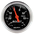 AutoMeter Designer Black Series Boost/Vacuum Gauge (AU1471) AU1471