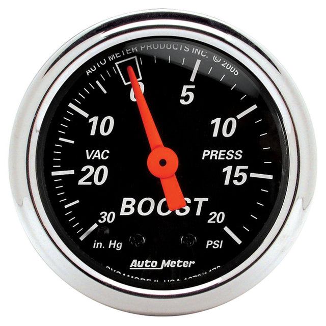 AutoMeter Designer Black Series Boost/Vacuum Gauge (AU1471) AU1471