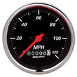 AutoMeter Designer Black Series 3-3/8" 120 mph Speedometer (AU1479) AU1479