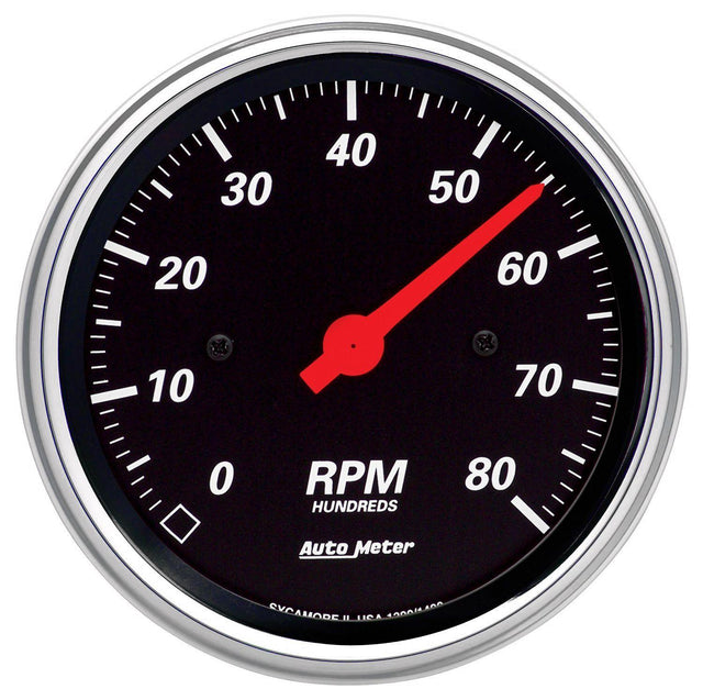 AutoMeter Designer Black Tachometer (AU1490) AU1490