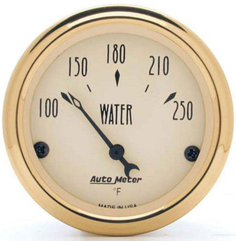 AutoMeter Golden Oldies Series Water Temperature Gauge (AU1538) AU1538