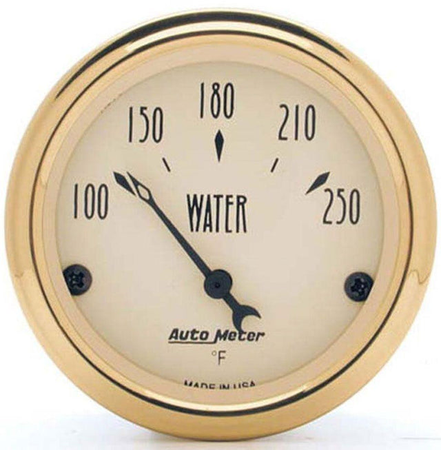 AutoMeter Golden Oldies Series Water Temperature Gauge (AU1538) AU1538