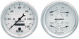 AutoMeter Old Tyme White Quad Gauge/Speedometer Kit (AU1603) AU1603