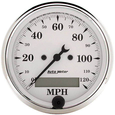 AutoMeter Old Tyme White Speedometer (AU1688) AU1688