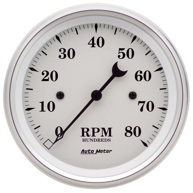 AutoMeter Old Tyme White Tachometer (AU1690) AU1690