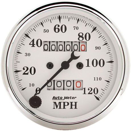 AutoMeter Old Tyme White Speedometer (AU1693) AU1693