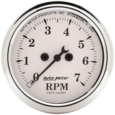 AutoMeter Old Tyme White Tachometer (AU1694) AU1694