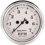 AutoMeter Old Tyme White Tachometer (AU1694) AU1694