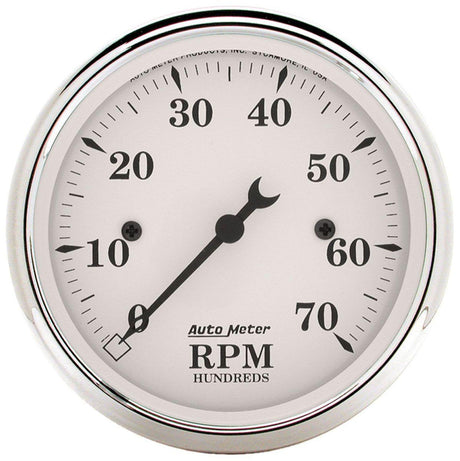 AutoMeter Old Tyme White Tachometer (AU1695) AU1695