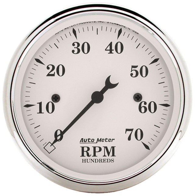 AutoMeter Old Tyme White Tachometer (AU1695) AU1695