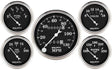 AutoMeter Old Tyme Black Series 5-Gauge Kit (AU1708) AU1708