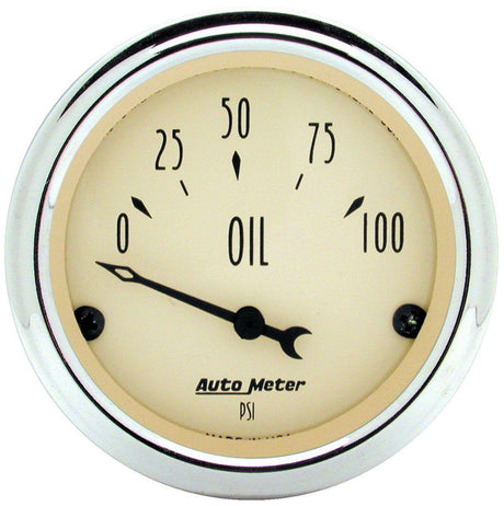 AutoMeter Antique Beige Series Oil Pressure Gauge (AU1827) AU1827