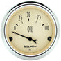 AutoMeter Antique Beige Series Oil Pressure Gauge (AU1827) AU1827