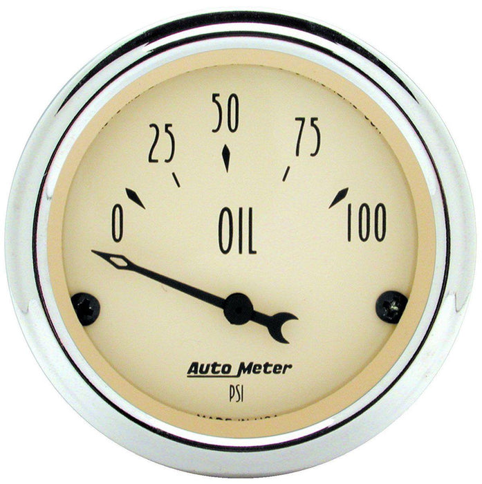 Autometer Antique Beige Series Oil Pressure Gauge (AU1827)