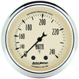 AutoMeter Antique Beige Series Water Temprature Gauge (AU1832) AU1832