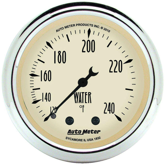 AutoMeter Antique Beige Series Water Temprature Gauge (AU1832) AU1832