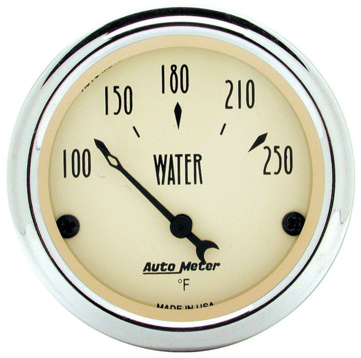 Autometer Antique Beige Series Water Temperature Gauge (AU1837)