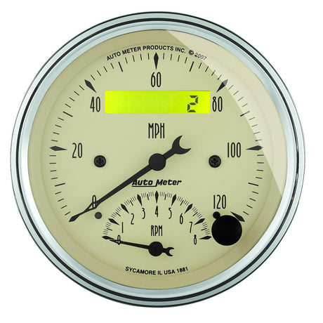 AutoMeter Antique Beige Tach Speedo Combo (AU1881) AU1881