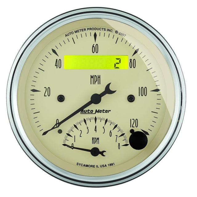 AutoMeter Antique Beige Tach Speedo Combo (AU1881) AU1881