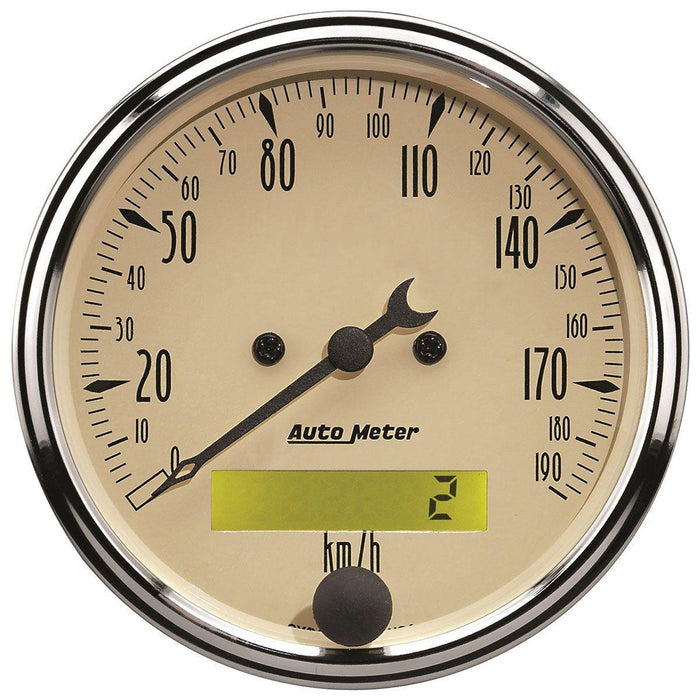 Autometer Antique Beige Speedometer (AU1887-M)