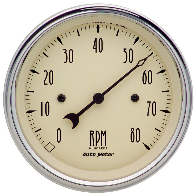 AutoMeter Antique Beige Tachometer (AU1890) AU1890