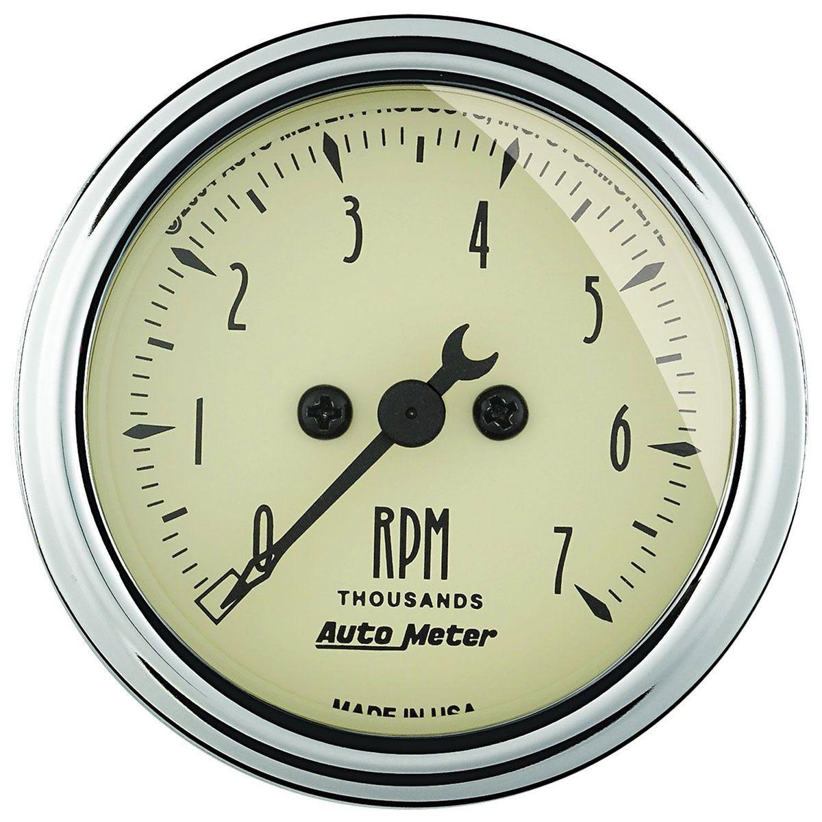 AutoMeter Antique Beige Tachometer (AU1897) AU1897