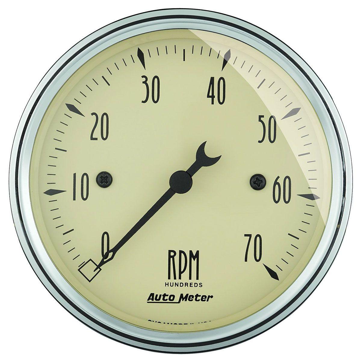 AutoMeter Antique Beige Tachometer (AU1898) AU1898