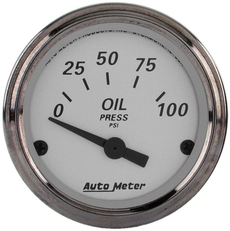 Autometer American Platinum Series Oil Pressure Gauge (AU1928) AU1928