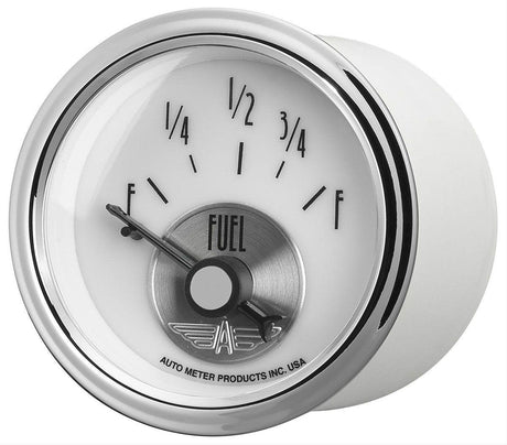 AutoMeter Prestige Series - Pearl Fuel Level Gauge (AU2015) AU2015