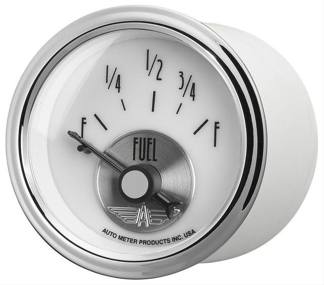 AutoMeter Prestige Series - Pearl Fuel Level Gauge (AU2015) AU2015