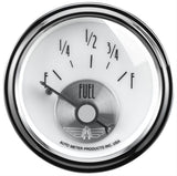 AutoMeter Prestige Series - Pearl Fuel Level Gauge (AU2015)