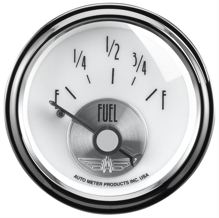 Autometer Prestige Series - Pearl Fuel Level Gauge (AU2015)
