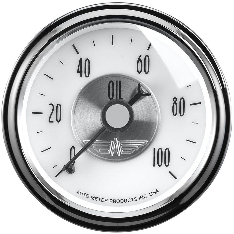 Autometer Prestige Series - Pearl Oil Pressure Gauge (AU2023) AU2023