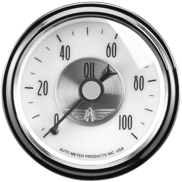 Autometer Prestige Series - Pearl Oil Pressure Gauge (AU2023)