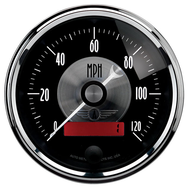 AutoMeter Black Diamond Series 3-3/8" 120 mph Electronic Speedometer (AU2086)