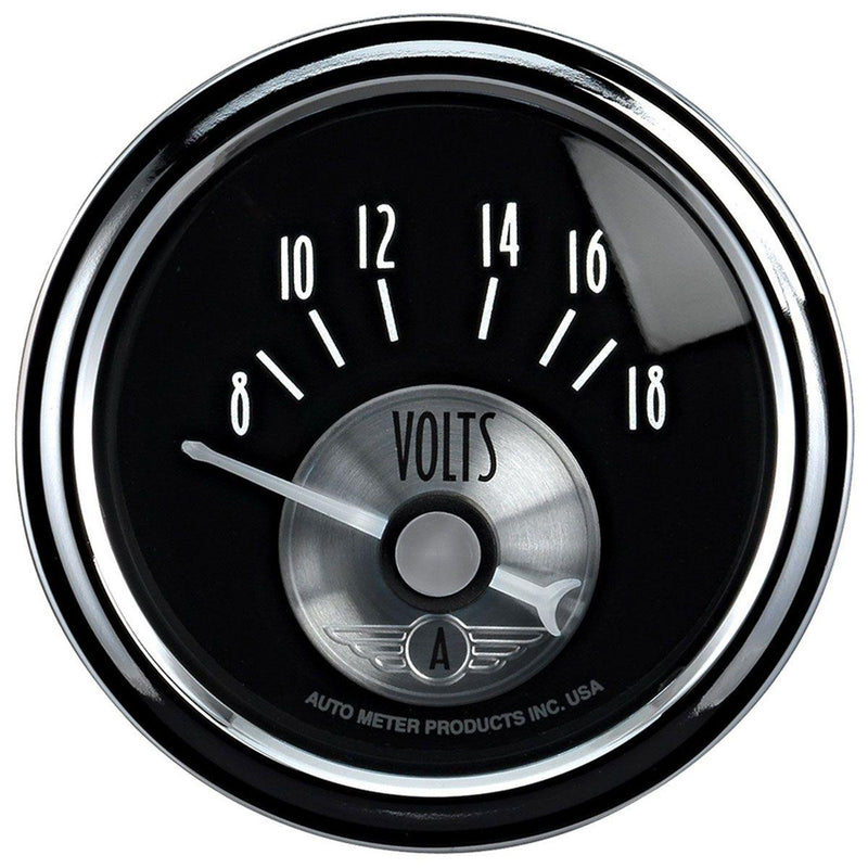Autometer Black Diamond Voltmeter Gauge (AU2093) AU2093