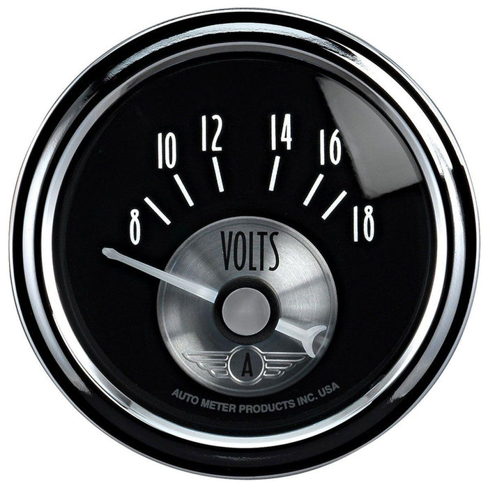 Autometer Black Diamond Voltmeter Gauge (AU2093)
