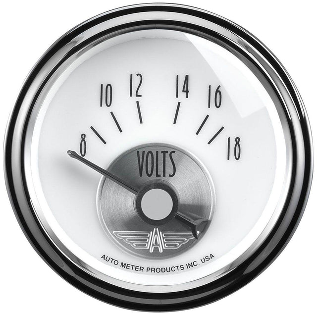 Autometer Prestige Series- Pearl Voltmeter Gauge (AU2094) AU2094