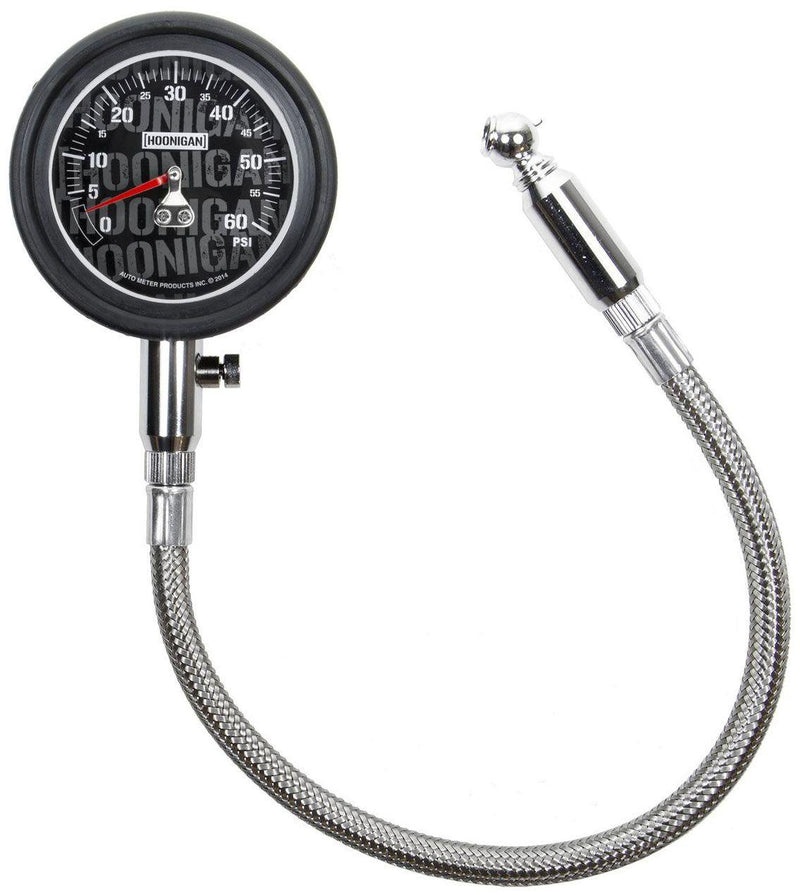 Autometer Hoonigan Series Analogue 0-60 psi Tyre Pressure Gauge (AU2160-09000) AU2160-09000