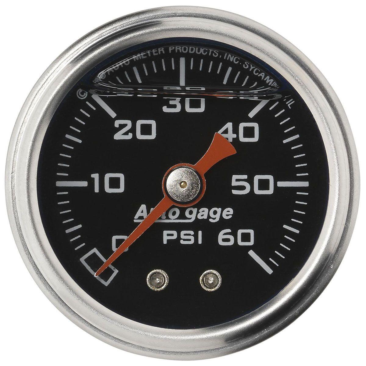 Autometer Auto gage Series Fuel Pressure Gauge (AU2173) AU2173