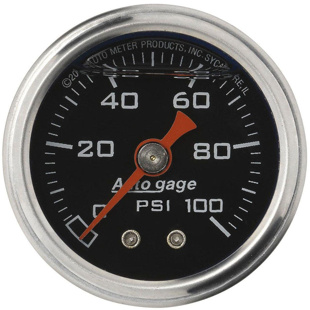 AutoMeter Auto gage Series Fuel Pressure Gauge (AU2174) AU2174