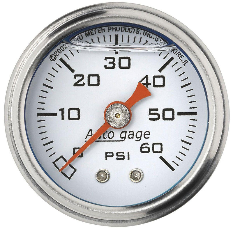 Autometer Auto gage Series Fuel Pressure Gauge (AU2176) AU2176