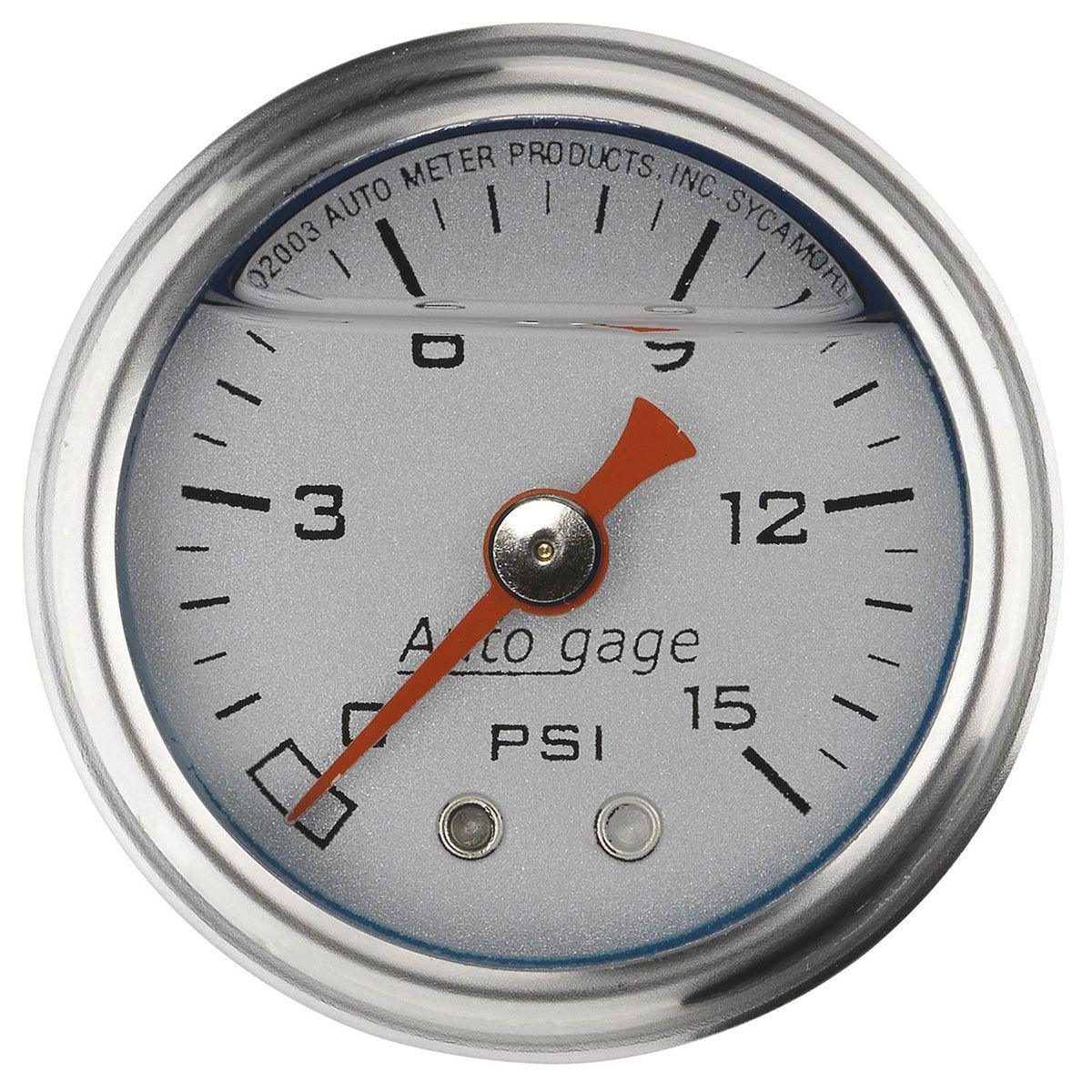 Autometer Auto gage Series Fuel Pressure Gauge (AU2178) AU2178