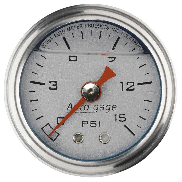 Autometer Auto gage Series Fuel Pressure Gauge (AU2178) AU2178