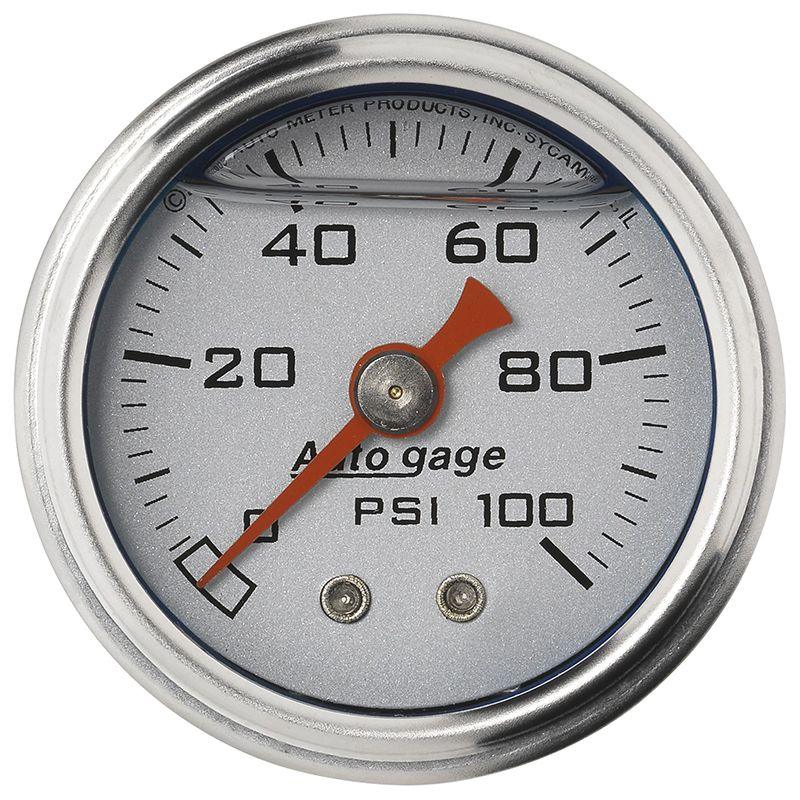 AutoMeter Auto gage Series Fuel Pressure Gauge (AU2180) AU2180